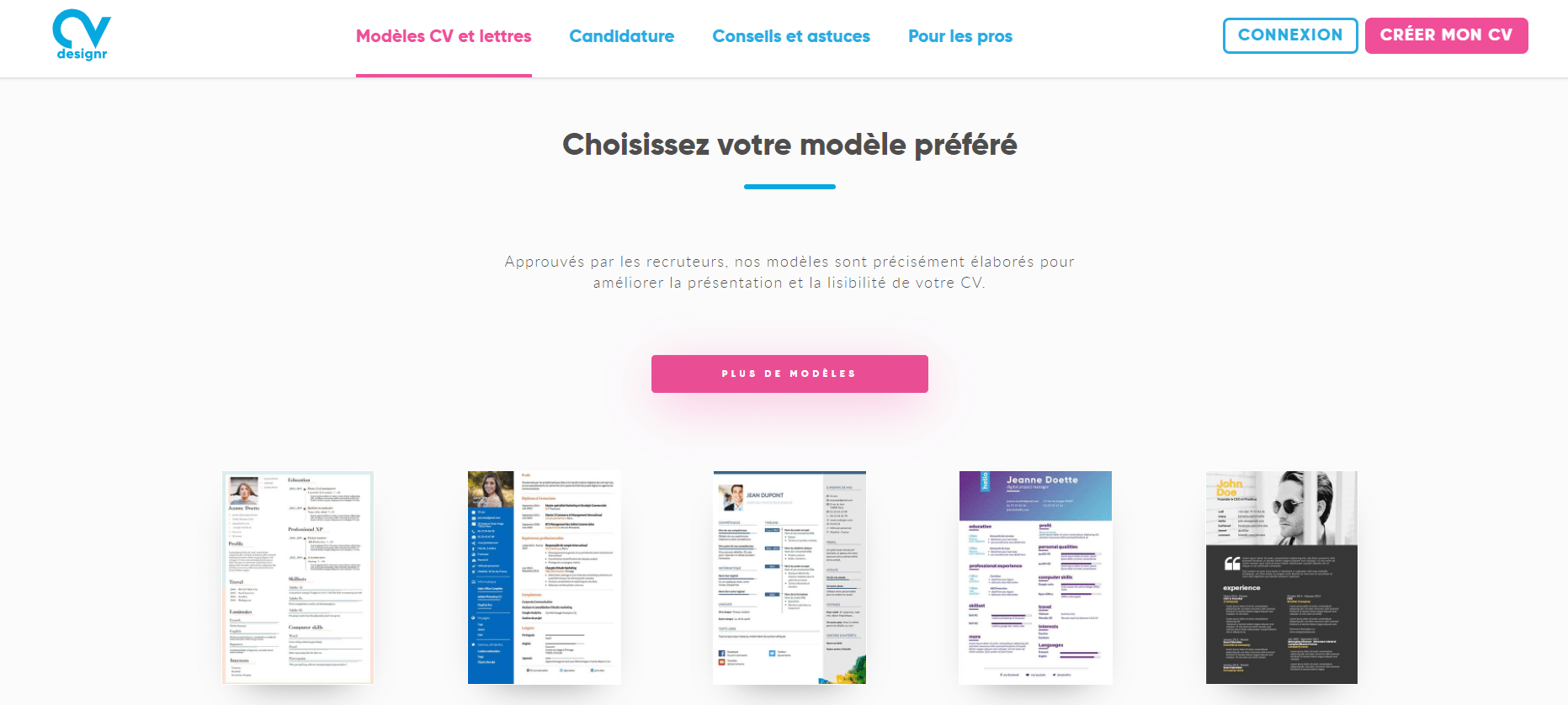 CV Designr : Est-ce le meilleur site pour faire son CV