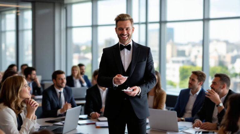 Engager un magicien professionnel à Nantes peut transformer vos événements d’entreprise