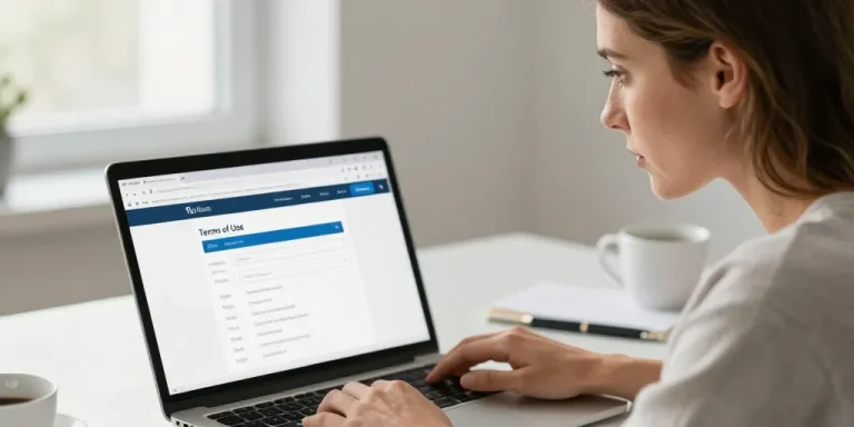 comment trouver les conditions générales d'utilisation sur un site