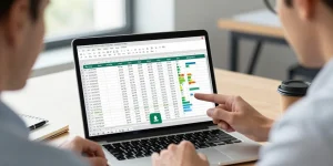 plan de financement modèle excel