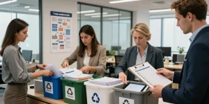 recyclage papier en entreprise