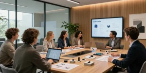 table de réunion design