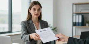 lettre résiliation contrat de travail