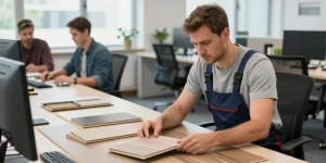 Aménager un poste de travail : et si l'on commençait par regarder le sol ?