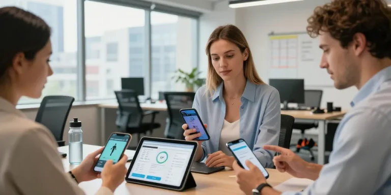 application sport entreprise