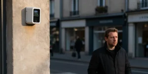 camera de surveillance avec alarme sonore
