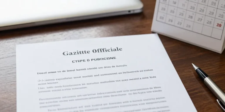 Quelle est la durée de validité d'une annonce légale ?